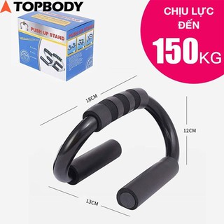 Dụng cụ tập hít đất siêu bền inox Back