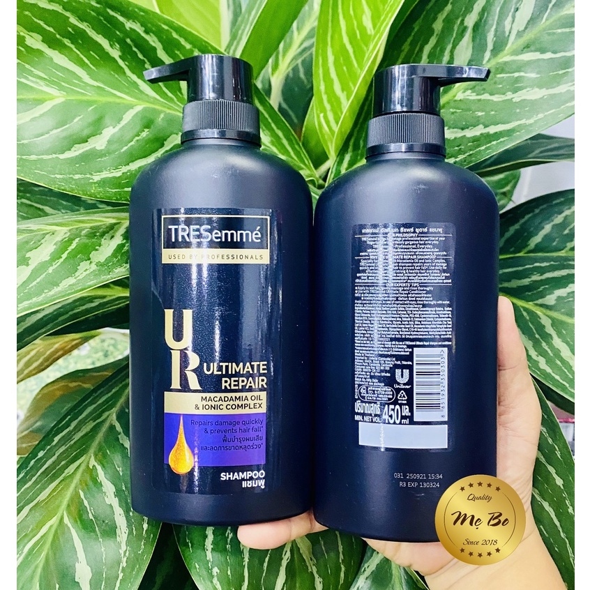 Dầu gội Tresemme ĐEN ngăn rụng tóc 450ml Thái Lan