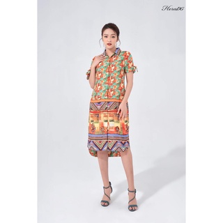 Đầm sơ mi cổ đức HeraDG - SDCBA003