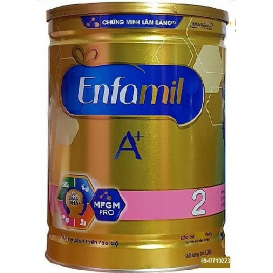 Sữa bột Enfamil A+ 2 400g - 830g - 1.7kg (date 2023)  240.000đ  - 490.000đ