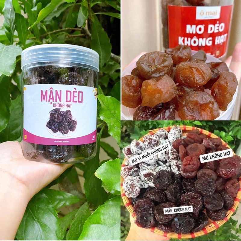 Mơ Dẻo, Mận Dẻo, Xí Muội Không Hạt 500g