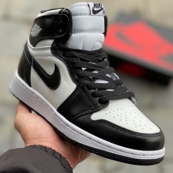 Giày Jordan 1 cổ cao, giày sneaker nam nữ đen trắng hot trend | BigBuy360 - bigbuy360.vn