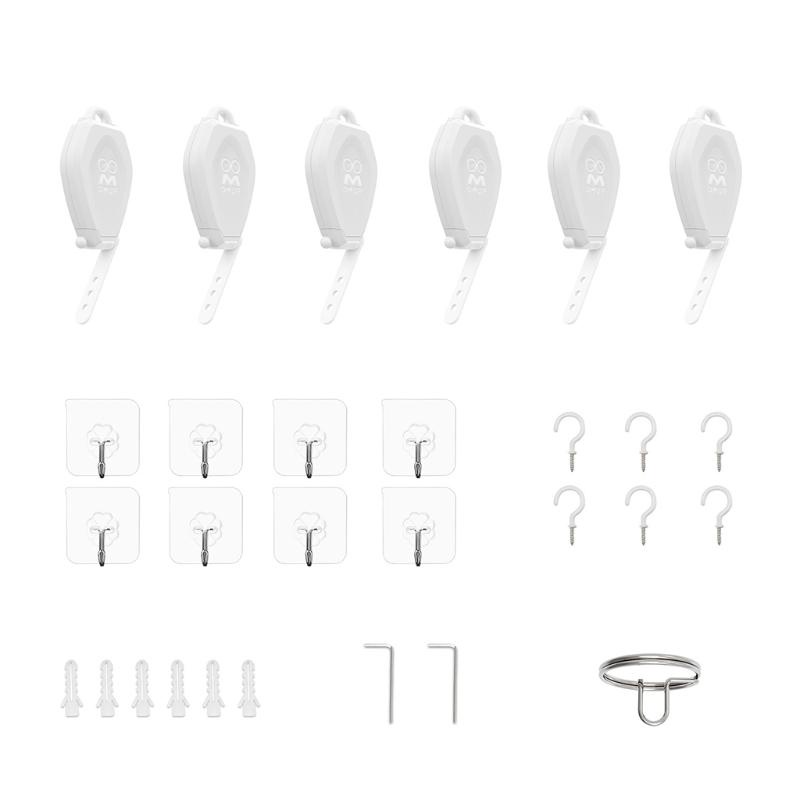 Dây cáp ròng rọc gắn trần nhà có thể thu gọn cho Oculus Quest/Quest 2