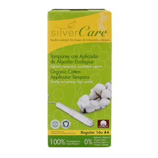 Tampon hữu cơ Silvercare Regular