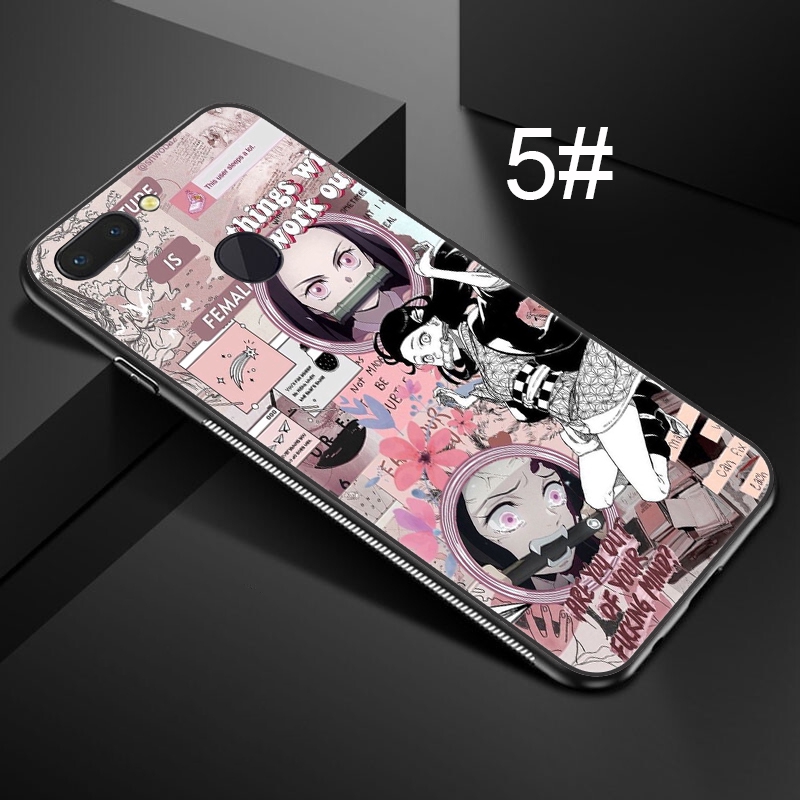 Ốp điện thoại mềm in truyện thanh gươm diệt quỷ cho OPPO F9 F7 F5 A73 A83 A1 A77 F3 A59 F1s A5s A39 A57 A37 Neo9 A3s A5