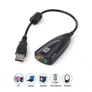Usb Soundcard Chuẩn 7.1 5HV2 Âm Thanh 3D Cao Cấp