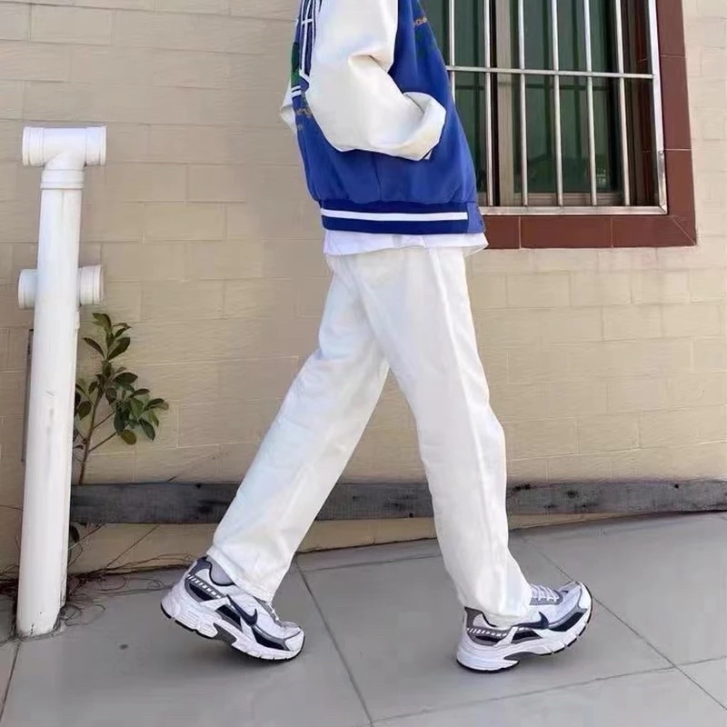 Quần KaKi Ống Rộng Dáng Suông Nam Nữ Ulzzang