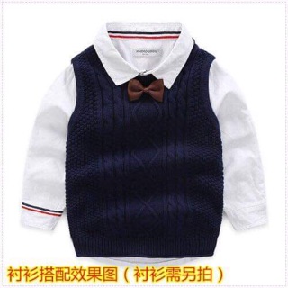 Áo Gile len Xuất Hàn cho bé