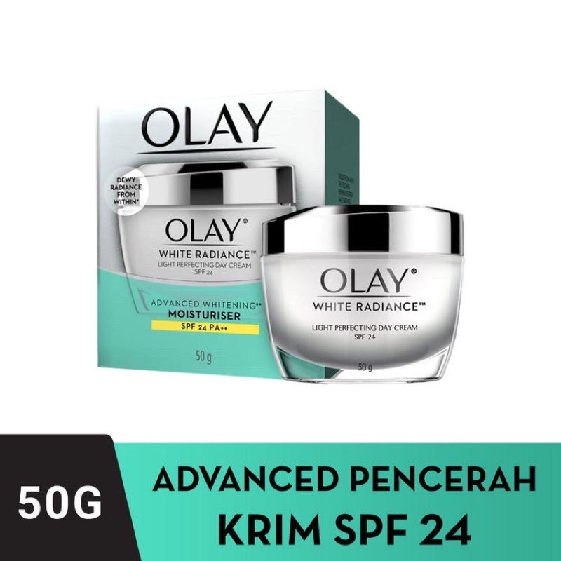 (Hàng Mới Về) Kem Chống Nắng Olay Spf 24 50gr Dưỡng Ẩm Làm Trắng Da