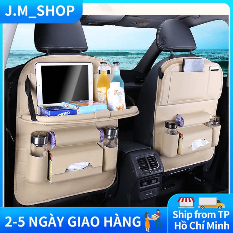 Túi để đồ treo sau ghế ô tô bằng Da PU cao cấp
