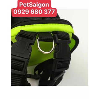 Dây dắt kèm Balo dẫn chó đi dạo, du lịch