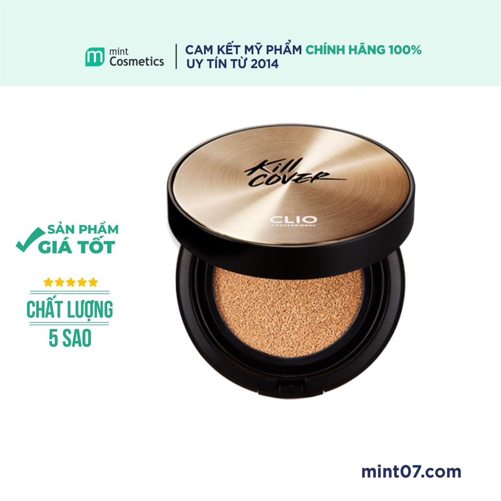 Phấn Nước Clio Kill Cover Ampoule Founwear SPF50