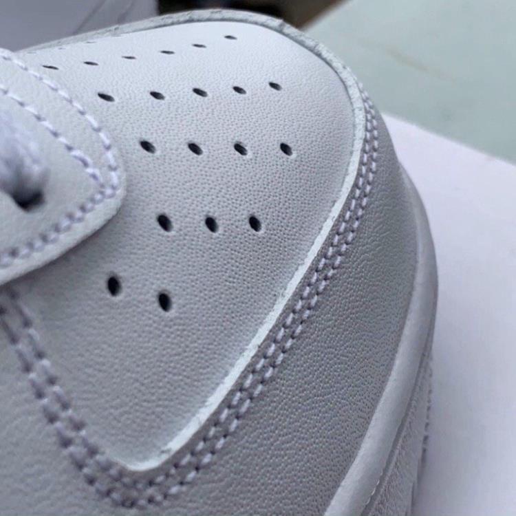 Giày Thể thao Air Force 1 Trắng Full Đế Ko Vàng, Giày_Nike AF1 Trắng nam nữ Cao Cấp full box bill