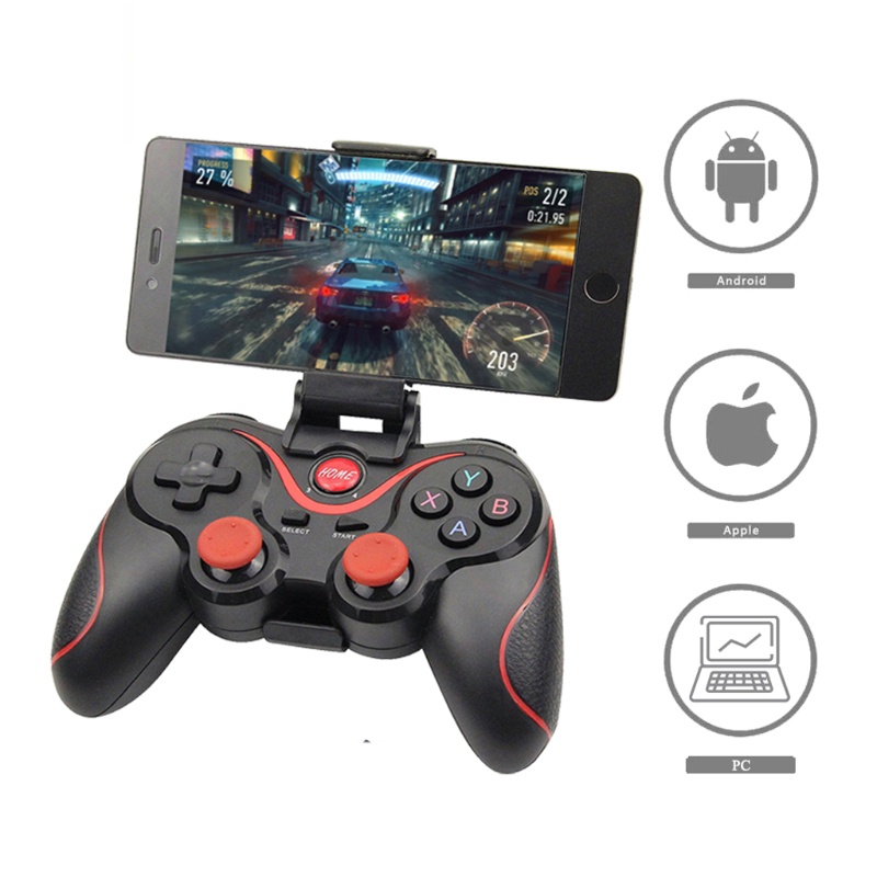 Tay Cầm Chơi Game Bluetooth Wu T3 S600 Stb S3Vr Cho Điện Thoại / Pc