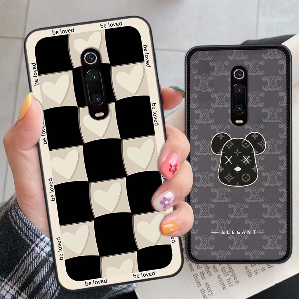 Ốp Xiaomi Redmi K20 trái tim, thời trang, thể thao, ốp viền dẻo đẹp