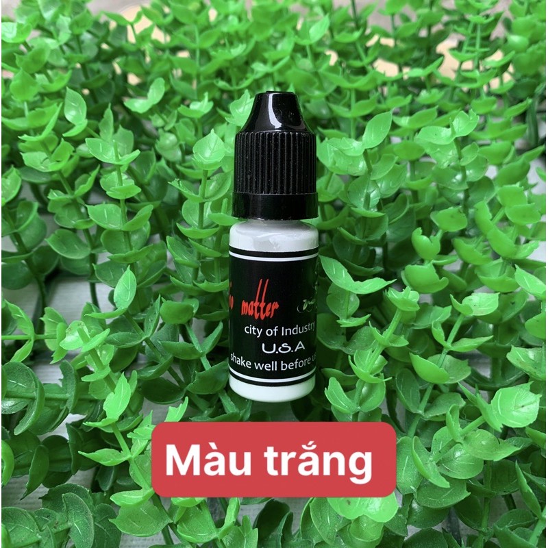 Mực hữu cơ màu trắng chuyên sử lý thâm , xoá sửa bị lem màu