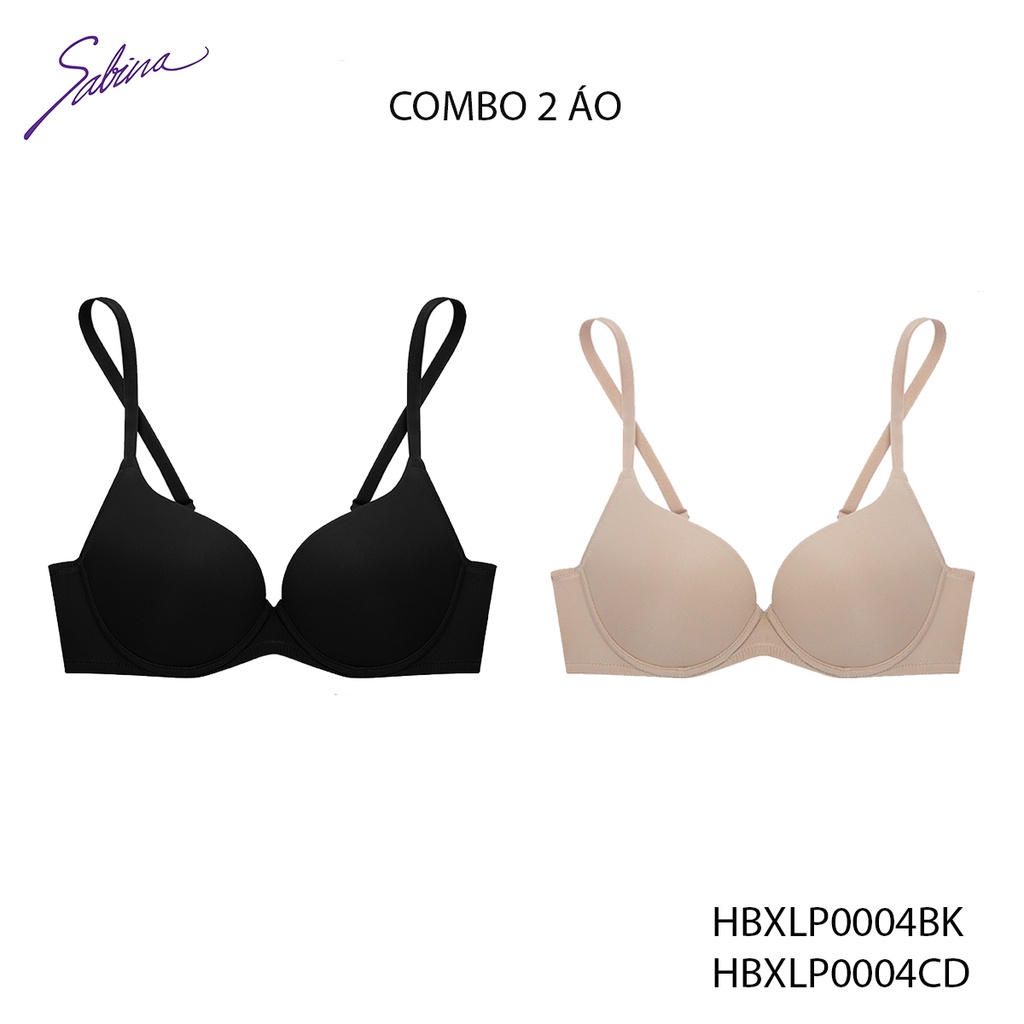 Combo 2 Áo Lót Mút Mỏng Vừa Màu Trơn Habpy Lady By Sabina HBXLP0004