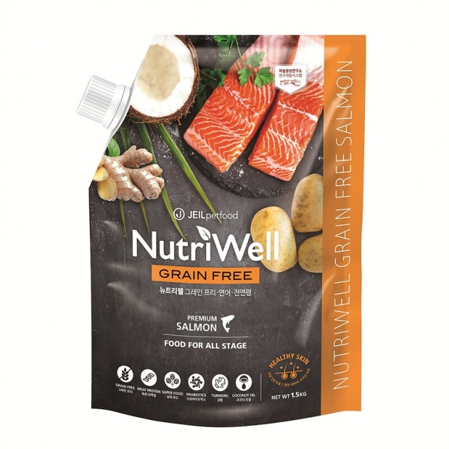 [AN TOÀN – TIẾT KIỆM] [1,5kg] Thức ăn cho chó mọi lứa tuổi không ngũ cốc NutriWell Grain Free