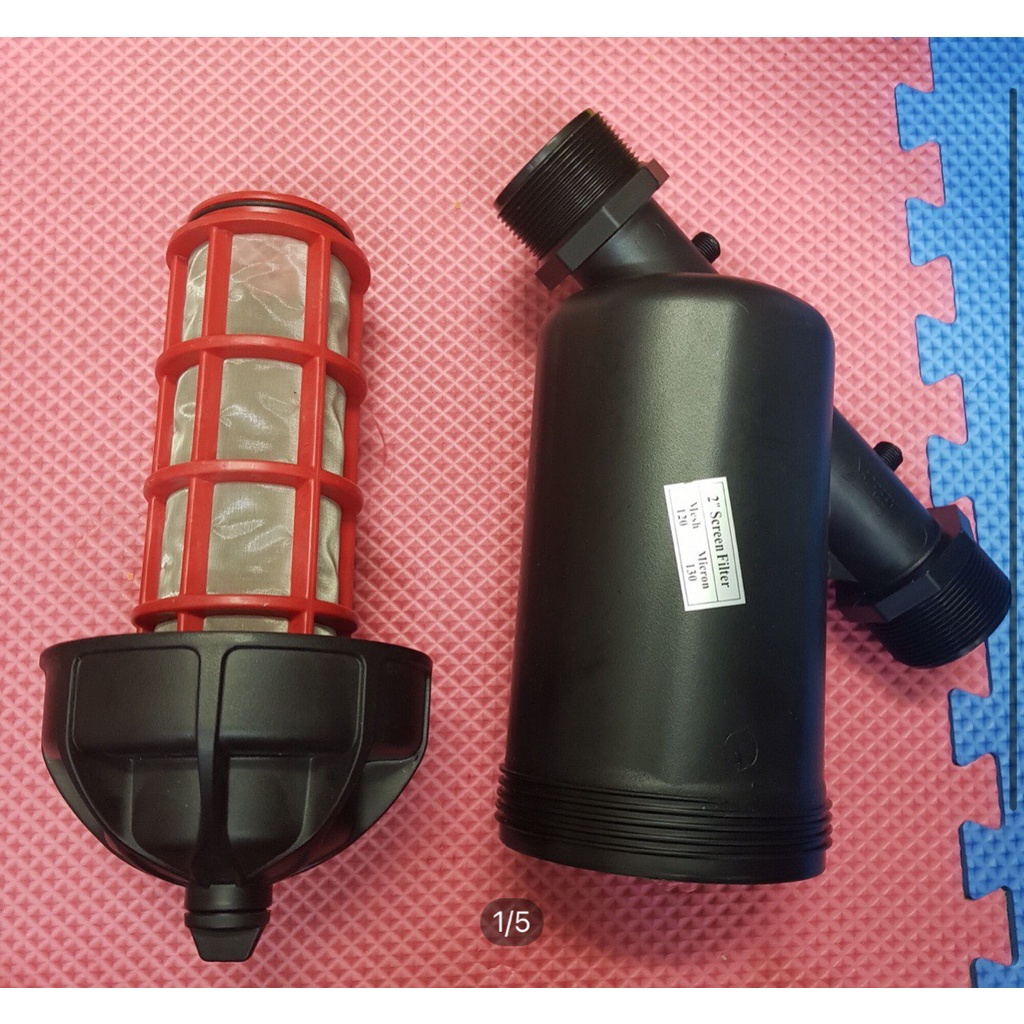 Bộ lọc rác cho hệ thống tưới phi 27 - 34 - 42 -48 -60mm lõi màng chữ Y