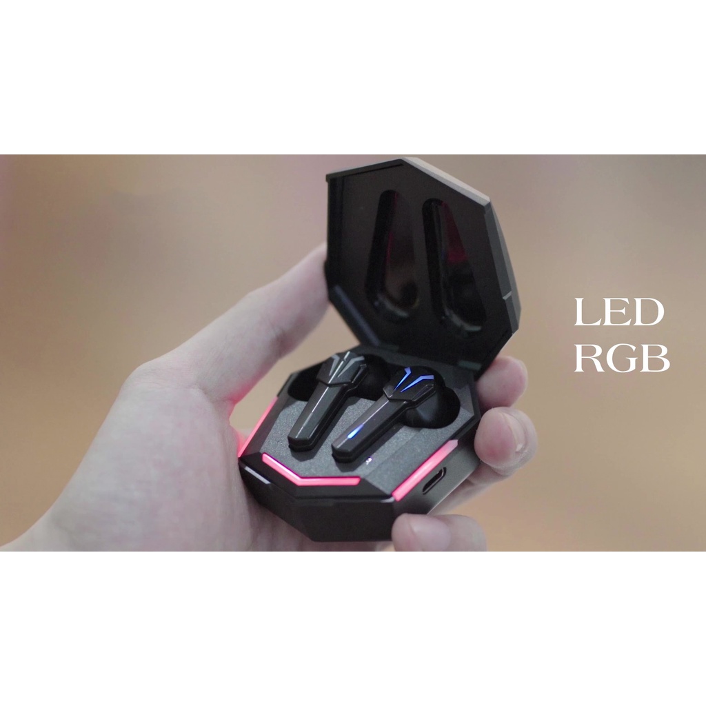 TAI NGHE BLUETOOTH GAMMING X33 nổi bật với thiết kế lạ mắt đậm chất gaming - BẢO HÀNH 6 THÁNG - GOMHANGVN