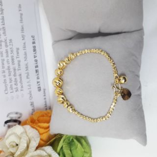 Lắc tay vàng đồng non