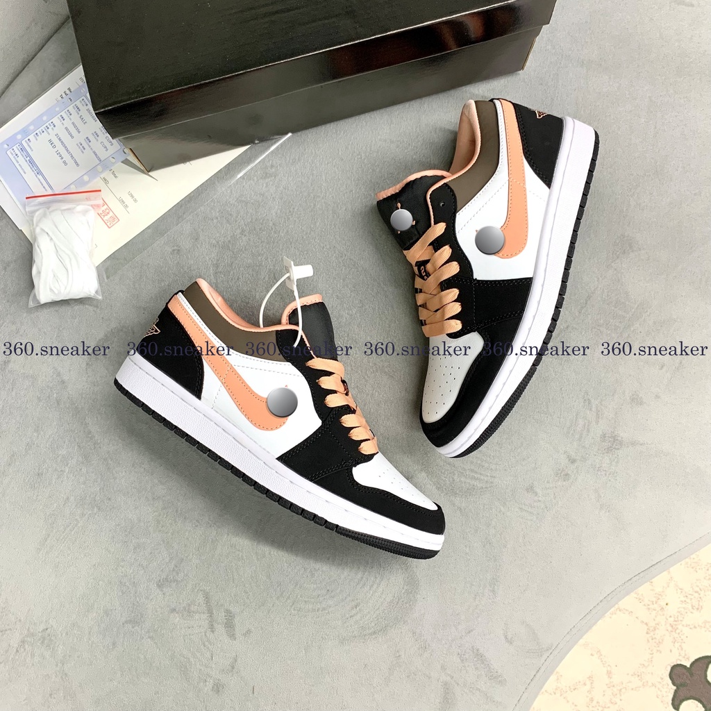 GIÀY THỂ THAO ĐEN CAM THẤP ⚡CHUẨN 1:1⚡,GIÀY SNEAKER NAM NỮ | BigBuy360 - bigbuy360.vn