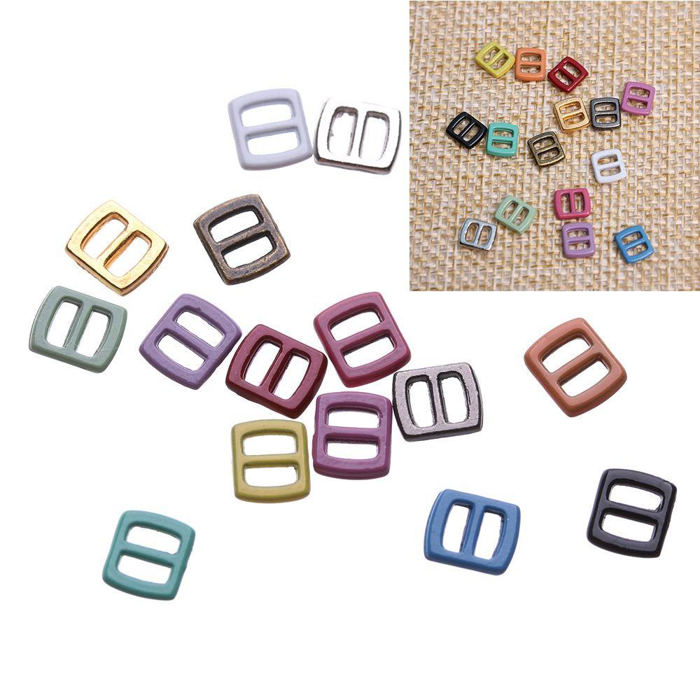 SUSANS Set 10 Khóa 5 * 6mm 15 Màu Cho Búp Bê Nhồi Bông