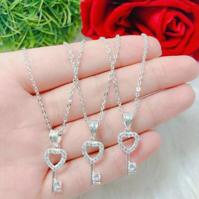 Dây chuyền bạc hình chìa khóa-DM110