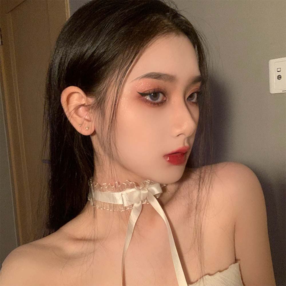 Vòng Cổ Choker Phối Ren Thời Trang Dành Cho Nữ