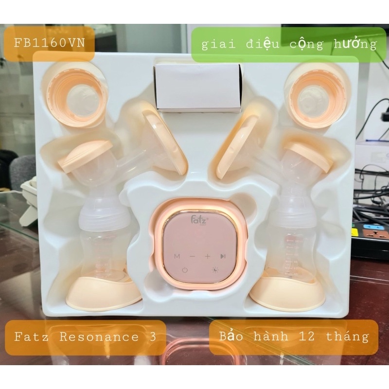 Máy hút sữa điện đôi FatzBaby - Resonance 3 - FB1160VN / FB1160