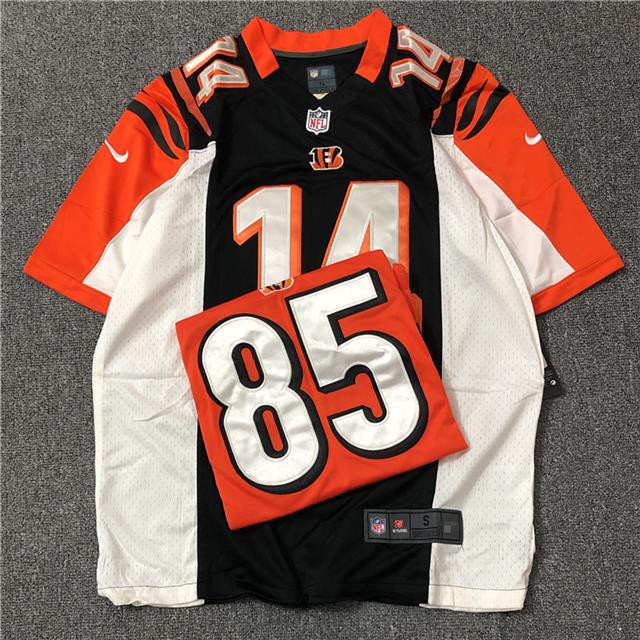Nfl Áo Thun Thể Thao Tay Lửng Cổ Chữ v Thêu Họa Tiết Jersey Bóng Đá Mỹ Retro Harajuku hiphop