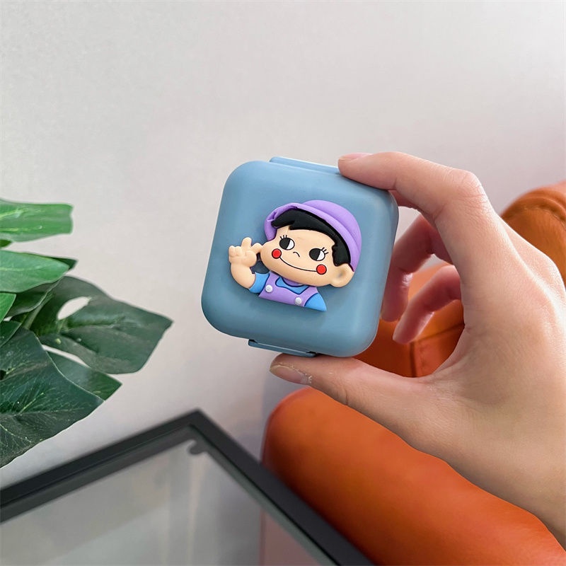 Hộp Đựng Thuốc Cỡ Nhỏ Chống Ẩm Dễ Thương Tiện Dụng