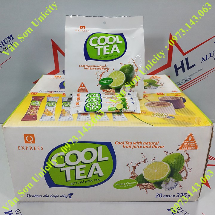 Trà Chanh Trần Quang bịch 336g (24 gói dài * 14g)