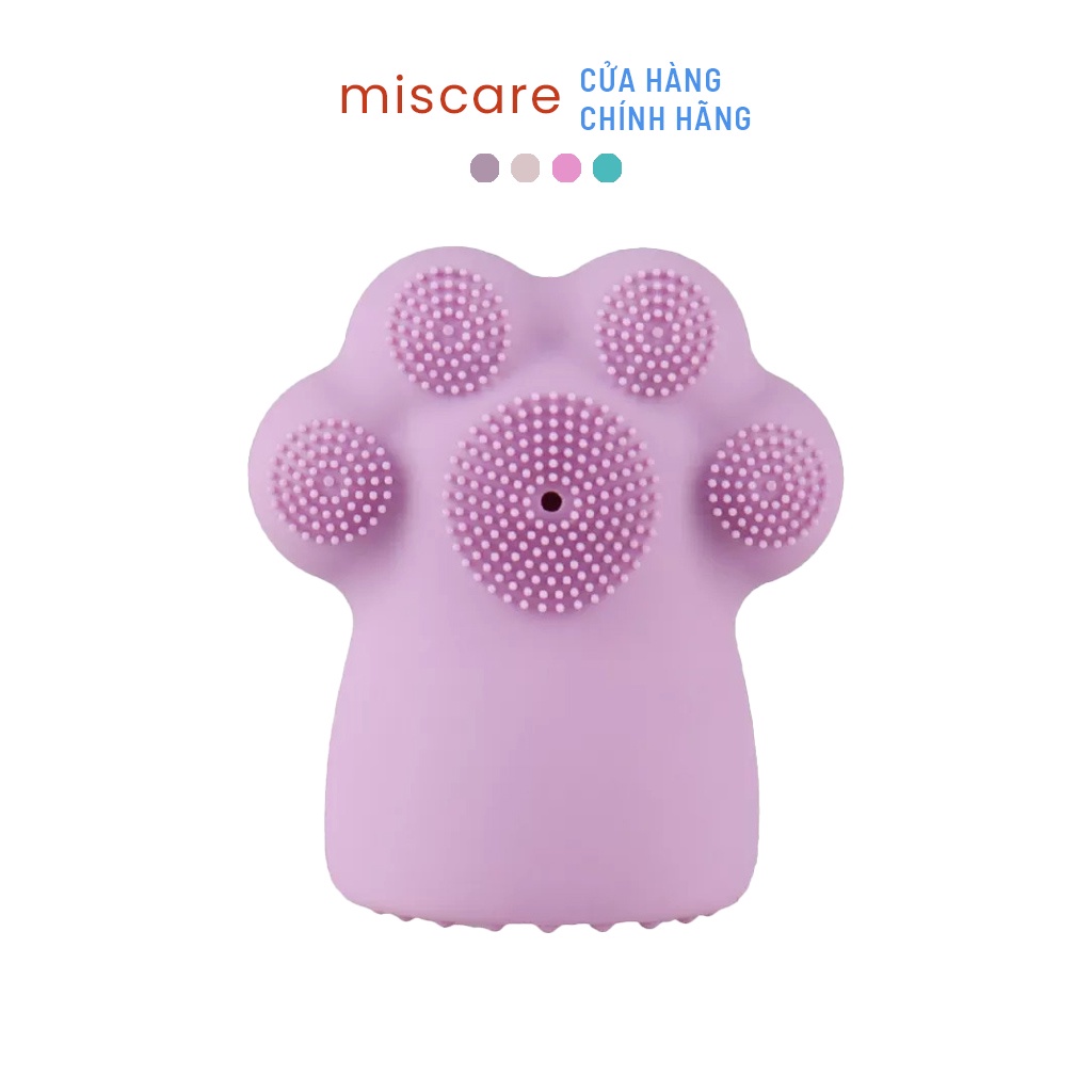 Cọ rửa mặt silicone Miscare Pawnie hình chân mèo đáng yêu