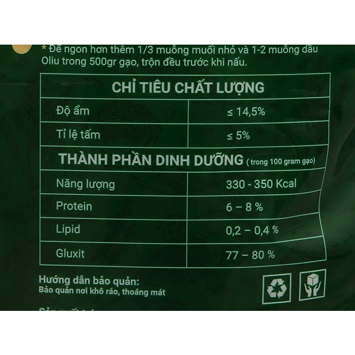 Gạo thơm ST21 A An (Túi 5kg)