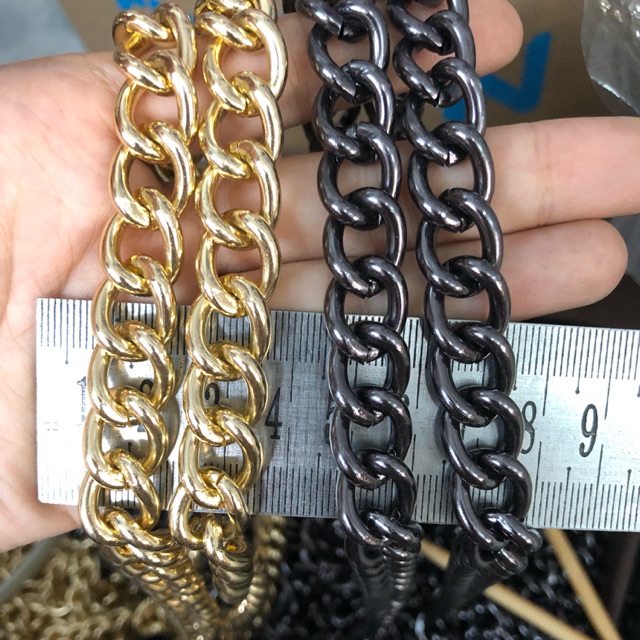 Xích nhôm lớn 35k/m mắt xích 13x16mm