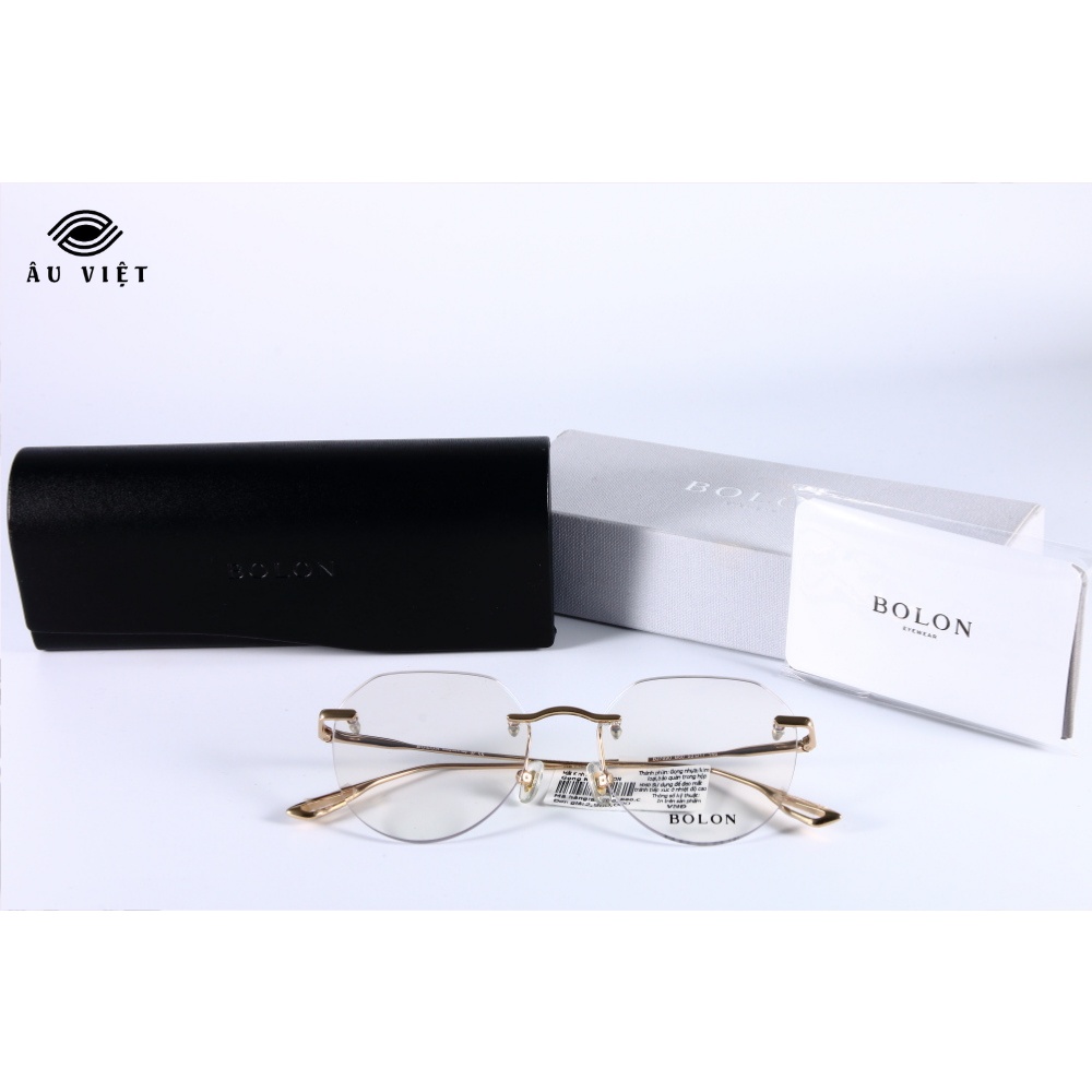 Gọng kính BOLON BL BJ-7090 màu vàng Full box