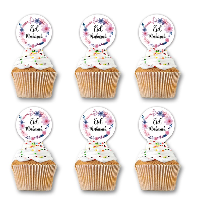 Set 20 Bánh Cupcake Trang Trí Tiệc Sinh Nhật Cho Bé