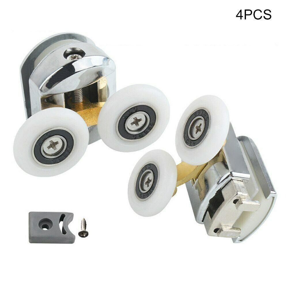 Bộ 4 Con Lăn Cửa Nhà Tắm 23mm Chuyên Dụng
