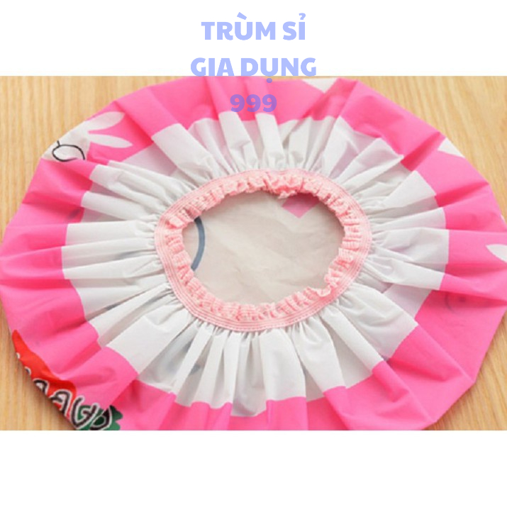 nón tắm trùm đầu, Nón Tắm Trùm Đầu Trang Điểm Rửa Mặt Tiện Lợi Hình Thú, mũ trùm tóc