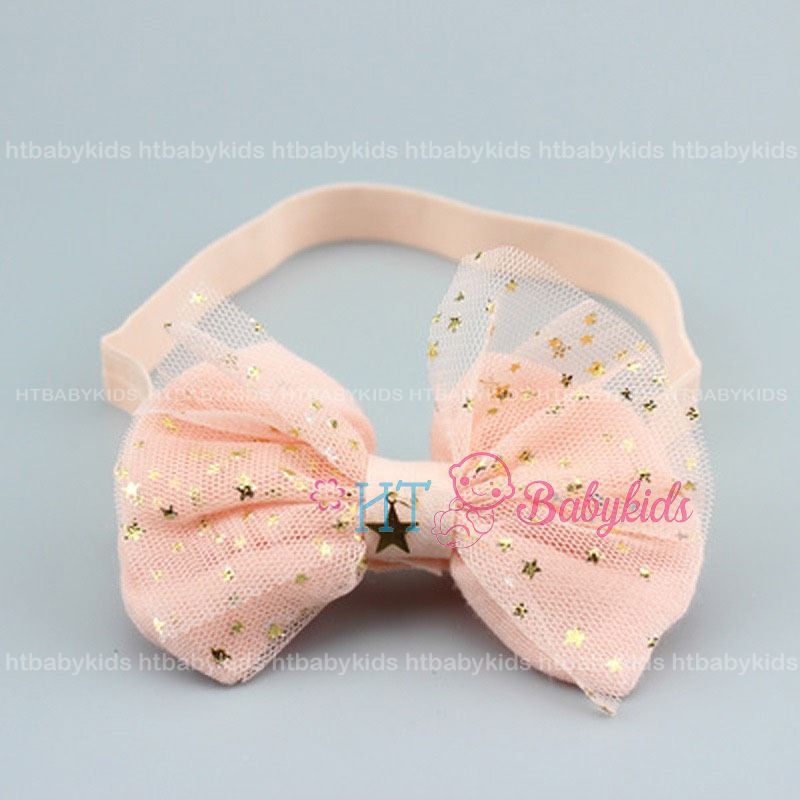 [ FLASH SALE ] Băng Đô Nơ Sao Phong Cách Hàn Quốc Xinh Xắn Cho Bé