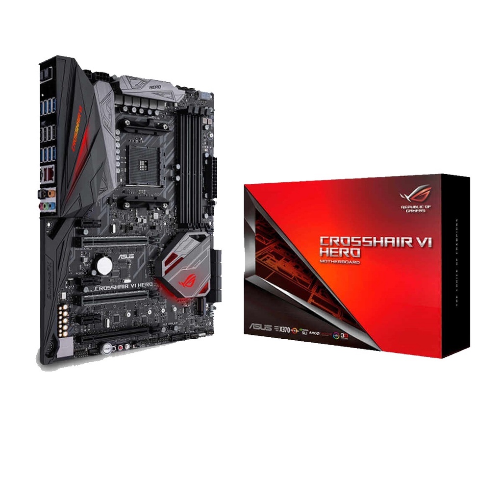 Mainboard Asus X370 Rog Crosshair Vi Hero