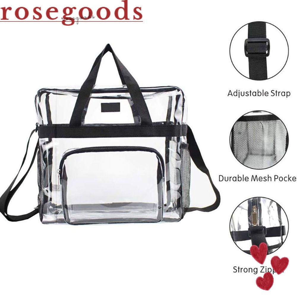 Túi Đeo Vai Du Lịch Cỡ Lớn Màu Trong Suốt Thời Trang Cho Nam Nữ