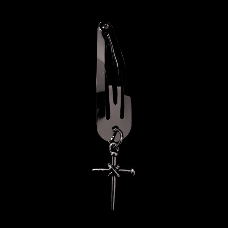 Kẹp Tóc Hình Thánh Giá Phong Cách Gothic