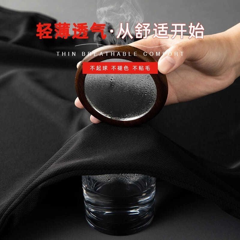 Áo Thun Tay Ngắn Cổ Tròn Dáng Rộng Size Lớn Phối Lưới Nhanh Khô Phong Cách Thể Thao Cho Nam