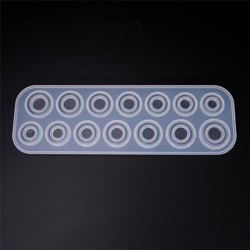 Khuôn silicon làm nhẫn trang sức bằng resin DIY