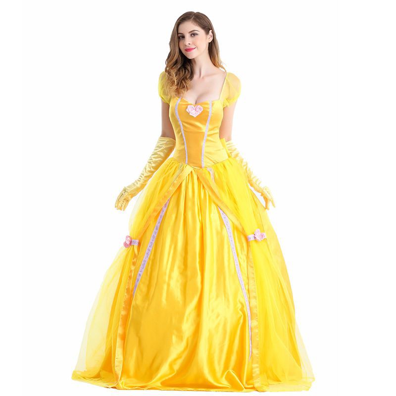 Mới Đầm Hoá Trang Công Chúa Belle Trong Người Đẹp Và Quái Vật