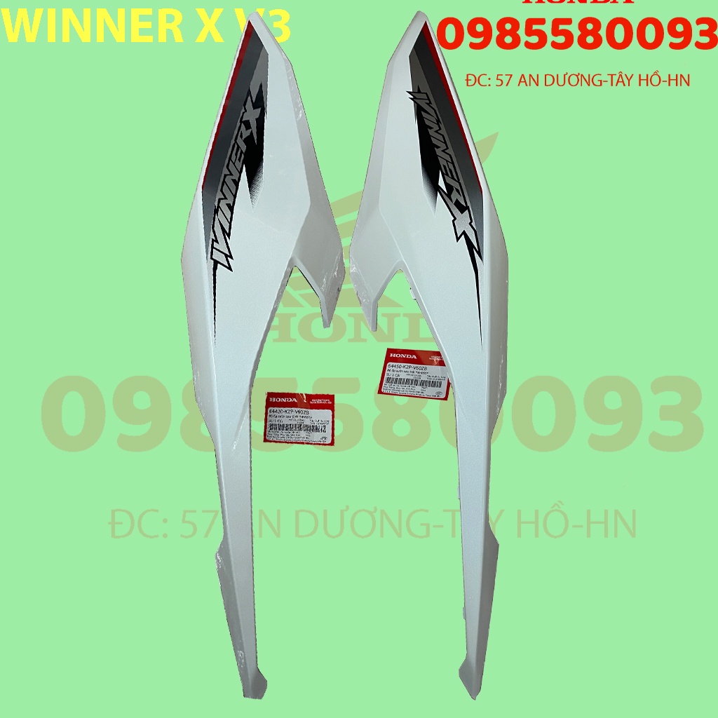 DÀN ÁO, BỘ VỎ, WINNER X V3 2022 MÀU TRẮNG