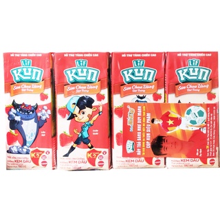 Lốc sữa Kun các vị 180ml