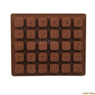 MS03662 Khuôn silicon 26 chữ cái